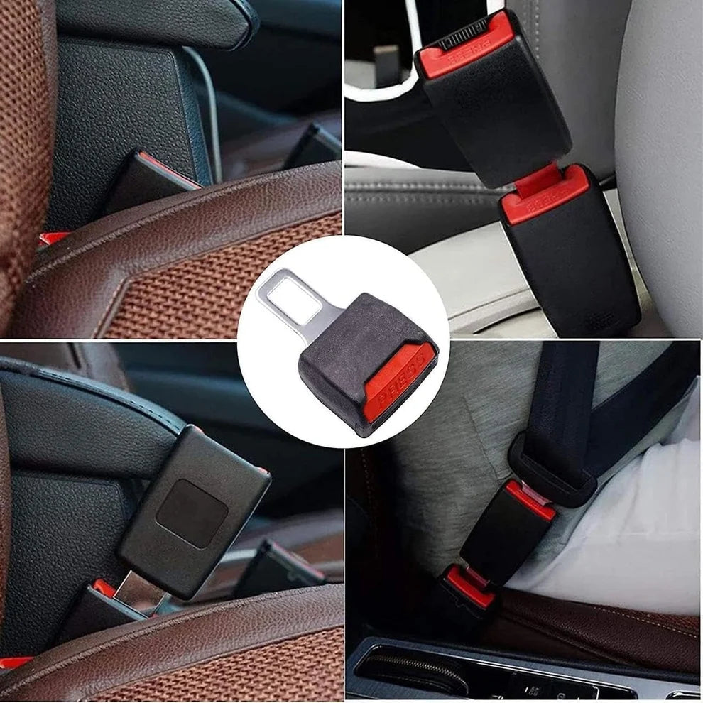 Seat Belt Prevents Buckle from Falling Between Seats 2-Pack