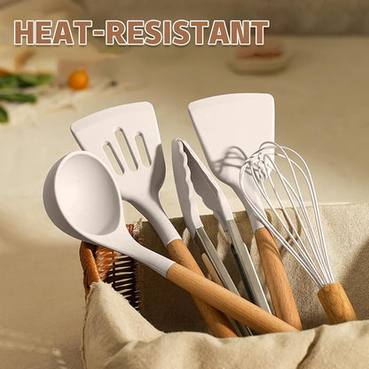 Food Grade Thickened Silicone Kitchen Gadgets Tools Set