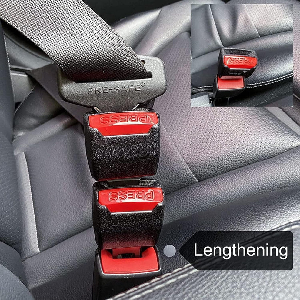 Seat Belt Prevents Buckle from Falling Between Seats 2-Pack