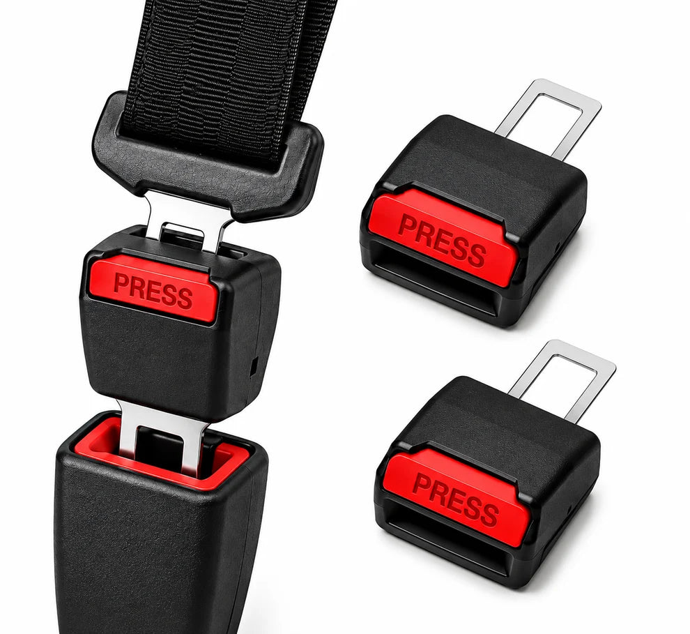 Seat Belt Prevents Buckle from Falling Between Seats 2-Pack