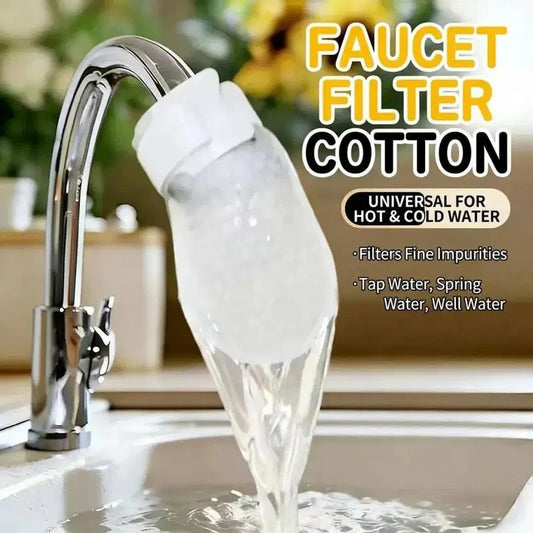 Faucet Filter Cotton. (Pack of 10)